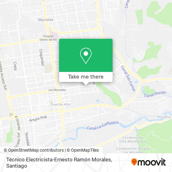 Mapa de Técnico Electricista-Ernesto Ramón Morales