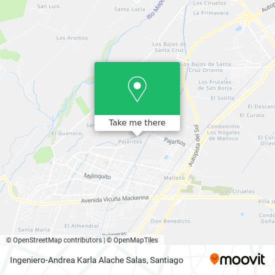 Ingeniero-Andrea Karla Alache Salas map