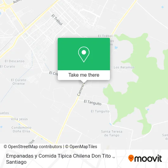 Empanadas y Comida Típica Chilena Don Tito . map