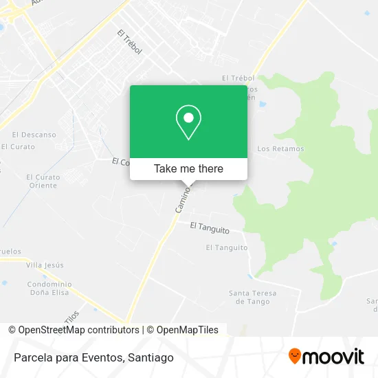 Mapa de Parcela para Eventos