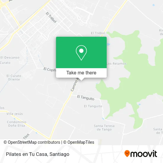 Pilates en Tu Casa map