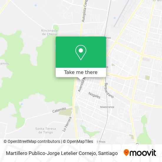 Martillero Publico-Jorge Letelier Cornejo map