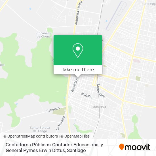 Contadores Públicos-Contador Educacional y General Pymes Erwin Dittus map