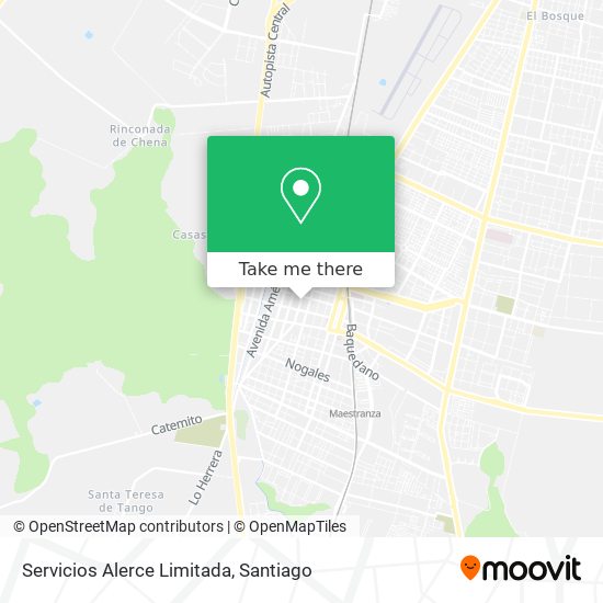 Servicios Alerce Limitada map