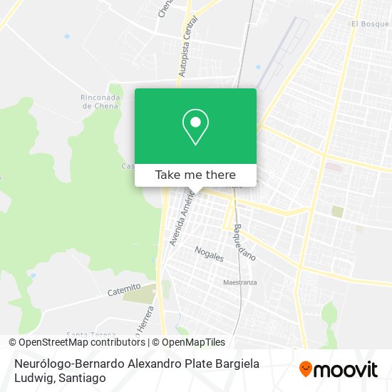 Neurólogo-Bernardo Alexandro Plate Bargiela Ludwig map