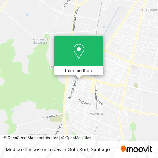 Medico Clinico-Emilio Javier Soto Kort map