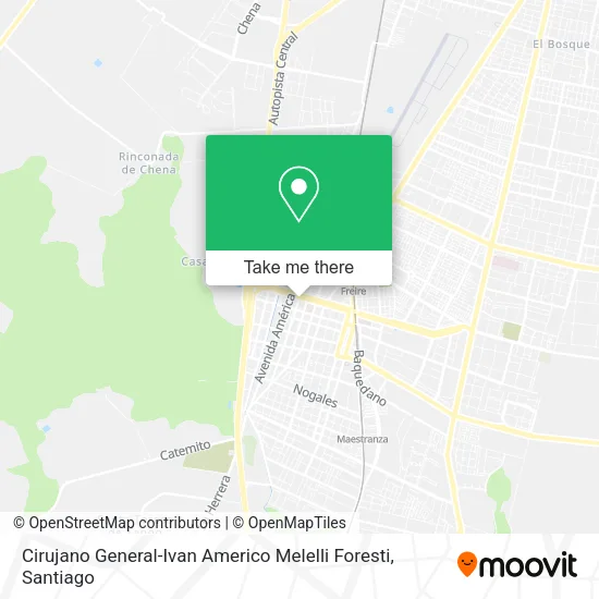 Cirujano General-Ivan Americo Melelli Foresti map
