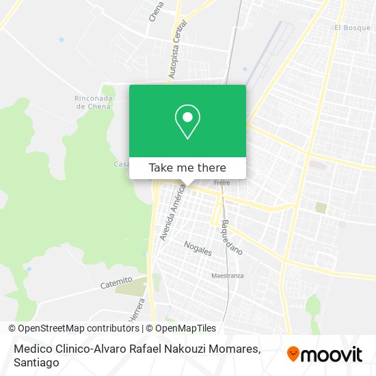 Medico Clinico-Alvaro Rafael Nakouzi Momares map