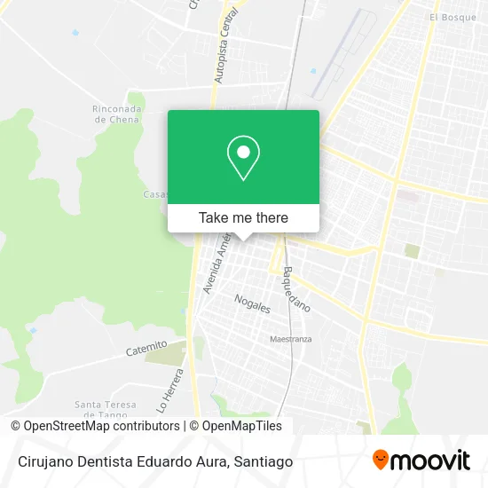 Cirujano Dentista Eduardo Aura map