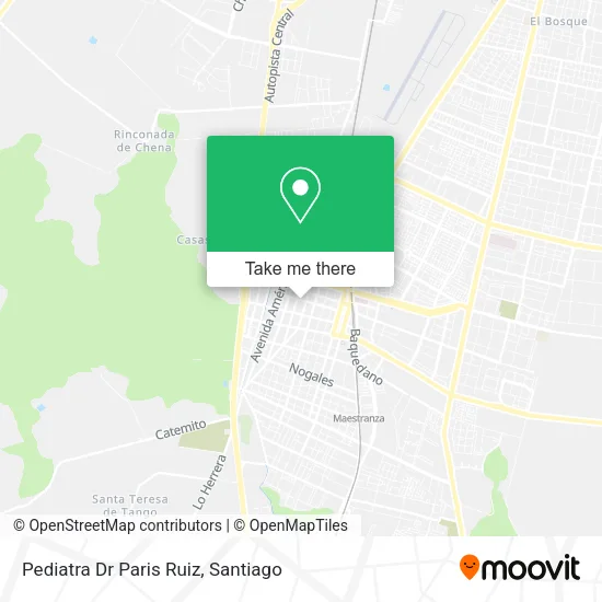 Pediatra Dr Paris Ruiz map