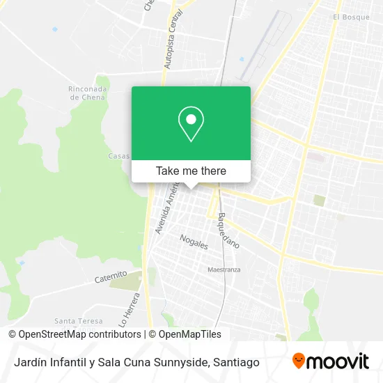 Jardín Infantil y Sala Cuna Sunnyside map