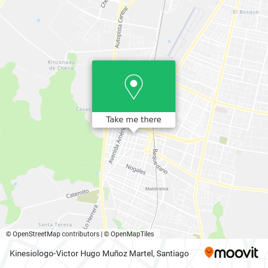 Kinesiologo-Victor Hugo Muñoz Martel map