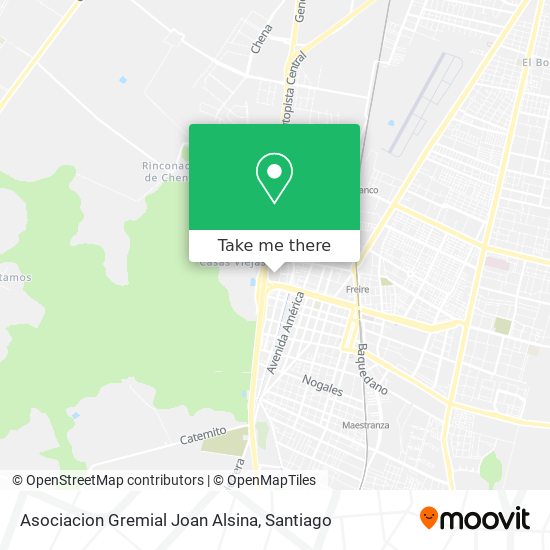 Asociacion Gremial Joan Alsina map