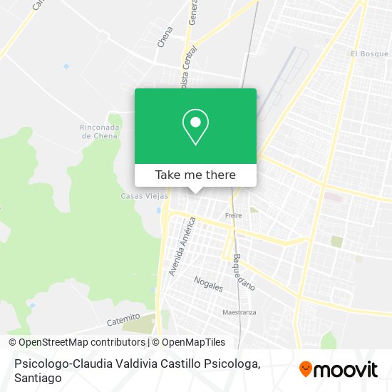 Psicologo-Claudia Valdivia Castillo Psicologa map