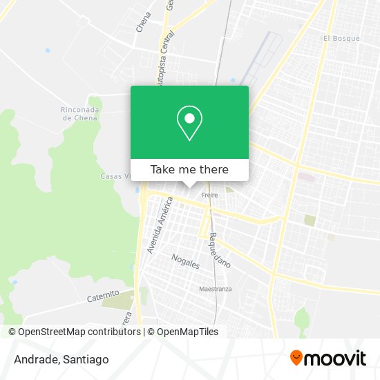 Andrade map