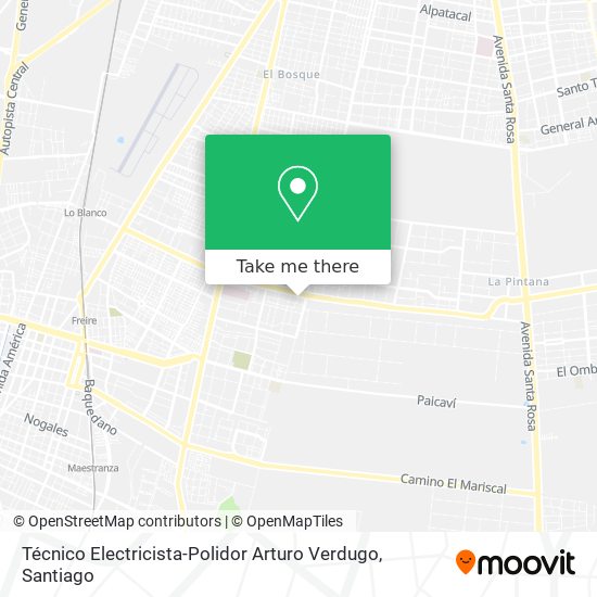 Técnico Electricista-Polidor Arturo Verdugo map