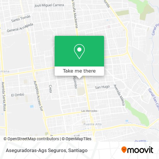 Aseguradoras-Ags Seguros map
