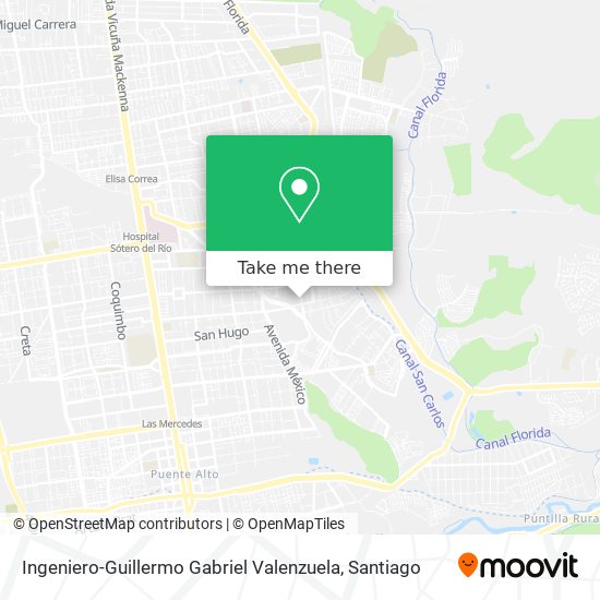 Ingeniero-Guillermo Gabriel Valenzuela map