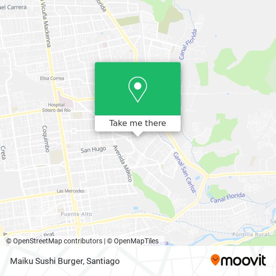 Maiku Sushi Burger map