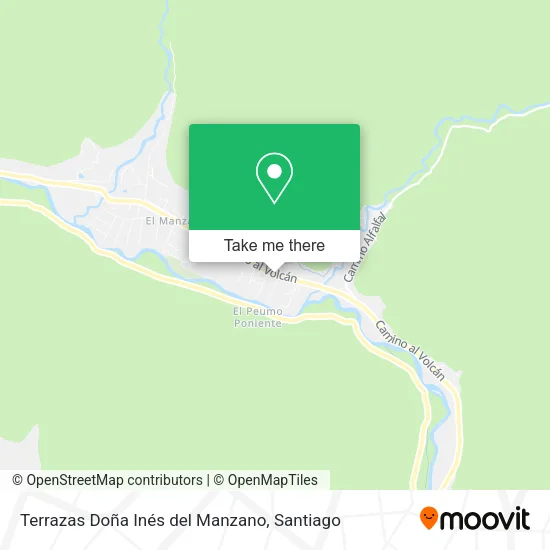 Terrazas Doña Inés del Manzano map
