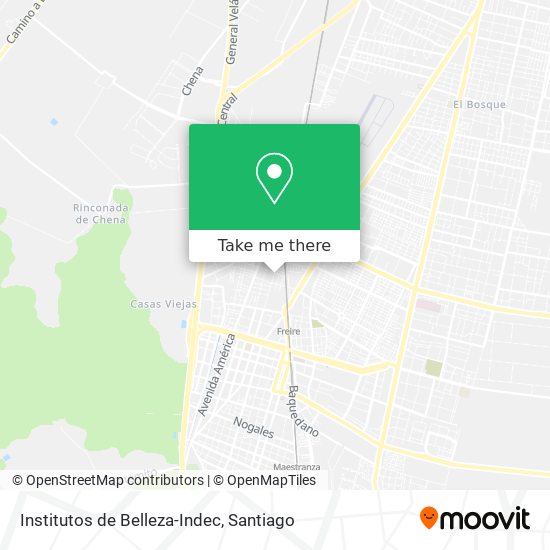 Mapa de Institutos de Belleza-Indec