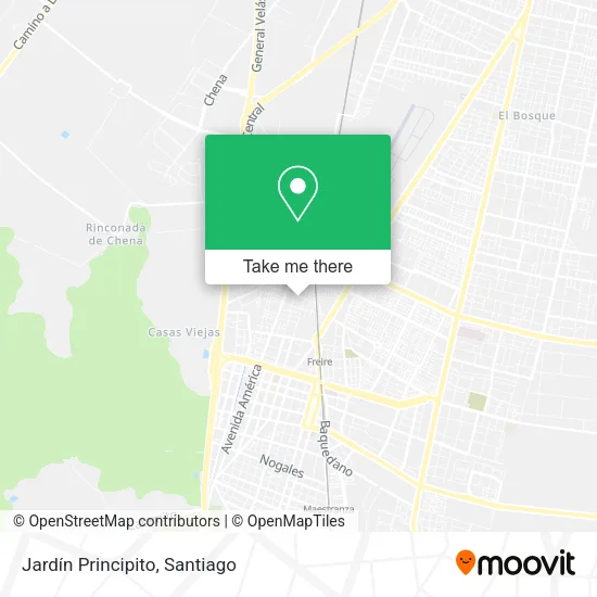 Jardín Principito map