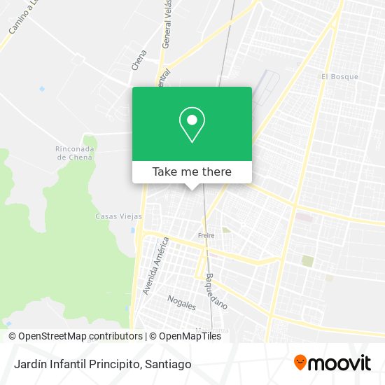Mapa de Jardín Infantil Principito