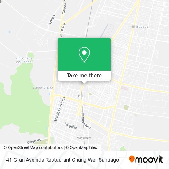 Mapa de 41 Gran Avenida Restaurant Chang Wei