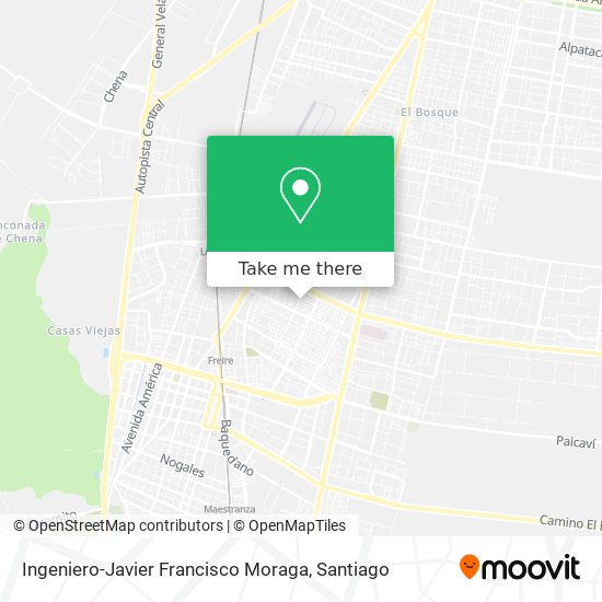 Mapa de Ingeniero-Javier Francisco Moraga