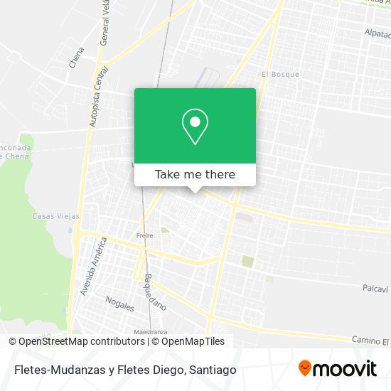 Fletes-Mudanzas y Fletes Diego map