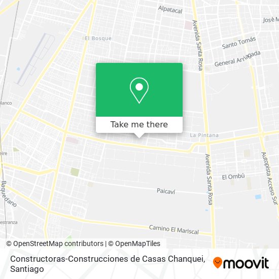 Mapa de Constructoras-Construcciones de Casas Chanquei
