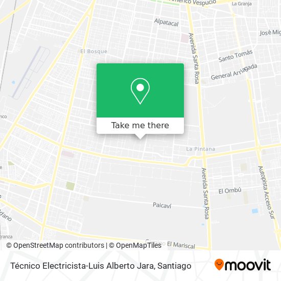 Técnico Electricista-Luis Alberto Jara map