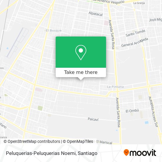 Peluquerias-Peluquerias Noemi map