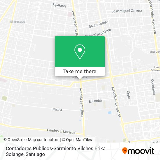 Mapa de Contadores Públicos-Sarmiento Vilches Erika Solange