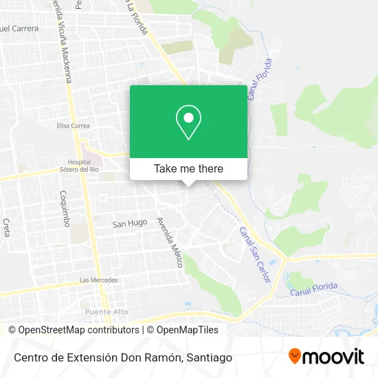 Centro de Extensión Don Ramón map