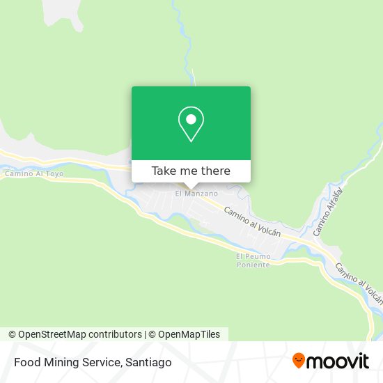 Mapa de Food Mining Service