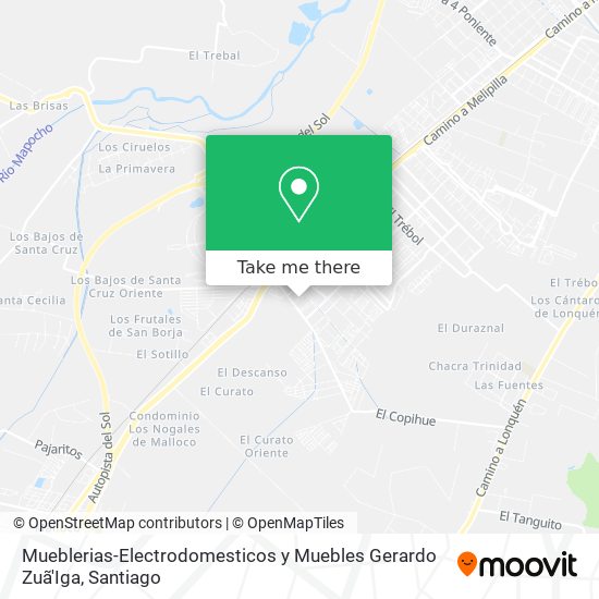 Mueblerias-Electrodomesticos y Muebles Gerardo Zuã'Iga map