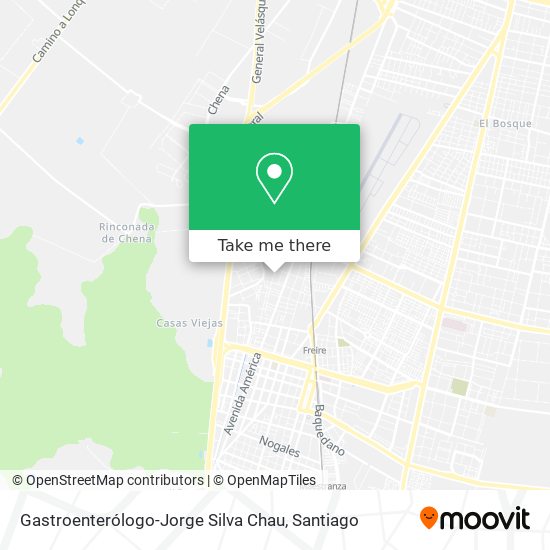 Gastroenterólogo-Jorge Silva Chau map