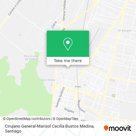 Cirujano General-Marisol Cecilia Bustos Medina map