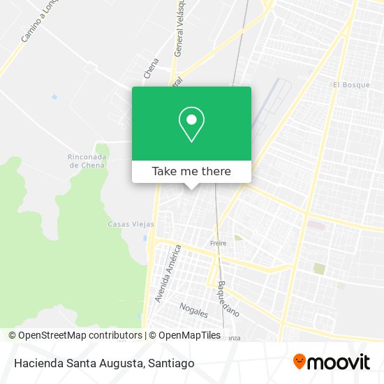 Hacienda Santa Augusta map