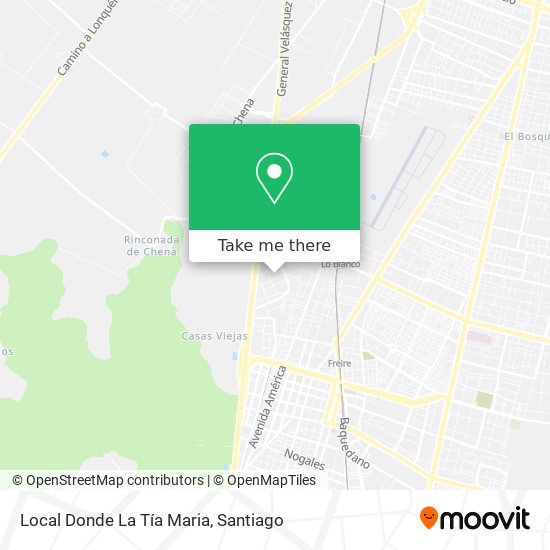 Local Donde La Tía Maria map