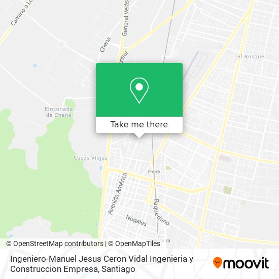 Mapa de Ingeniero-Manuel Jesus Ceron Vidal Ingenieria y Construccion Empresa