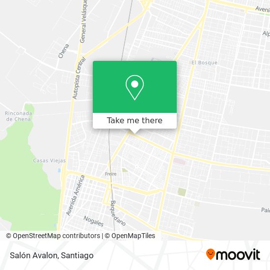 Mapa de Salón Avalon