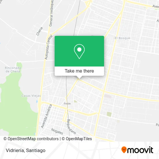 Vidriería map