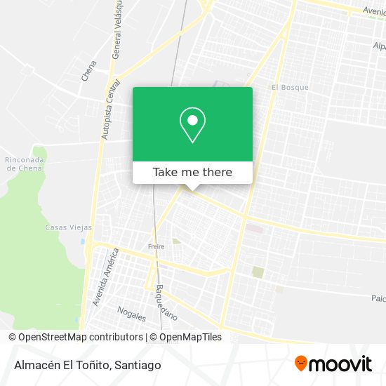 Almacén El Toñito map
