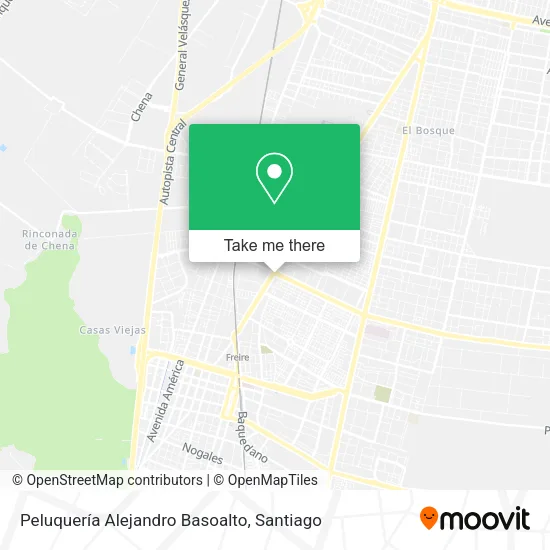Peluquería Alejandro Basoalto map