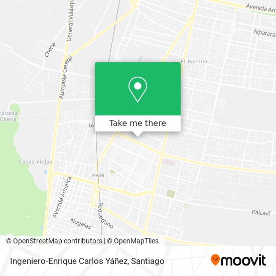 Ingeniero-Enrique Carlos Yáñez map