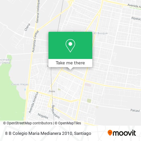 Mapa de 8 B Colegio Maria Medianera 2010