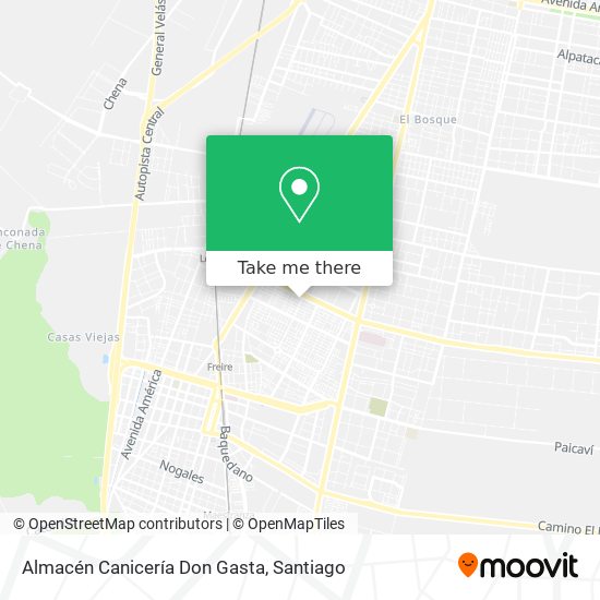 Almacén Canicería Don Gasta map