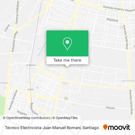 Técnico Electricista-Juan Manuel Romani map